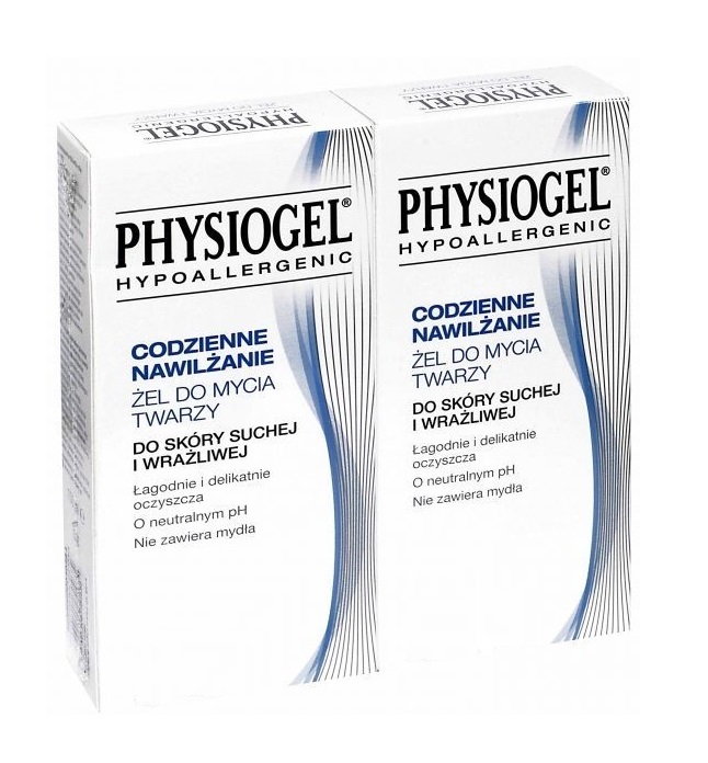 Denné Hydratačné Umývanie Tváre Pre Suchú A Citlivú Pleť 2x150ml