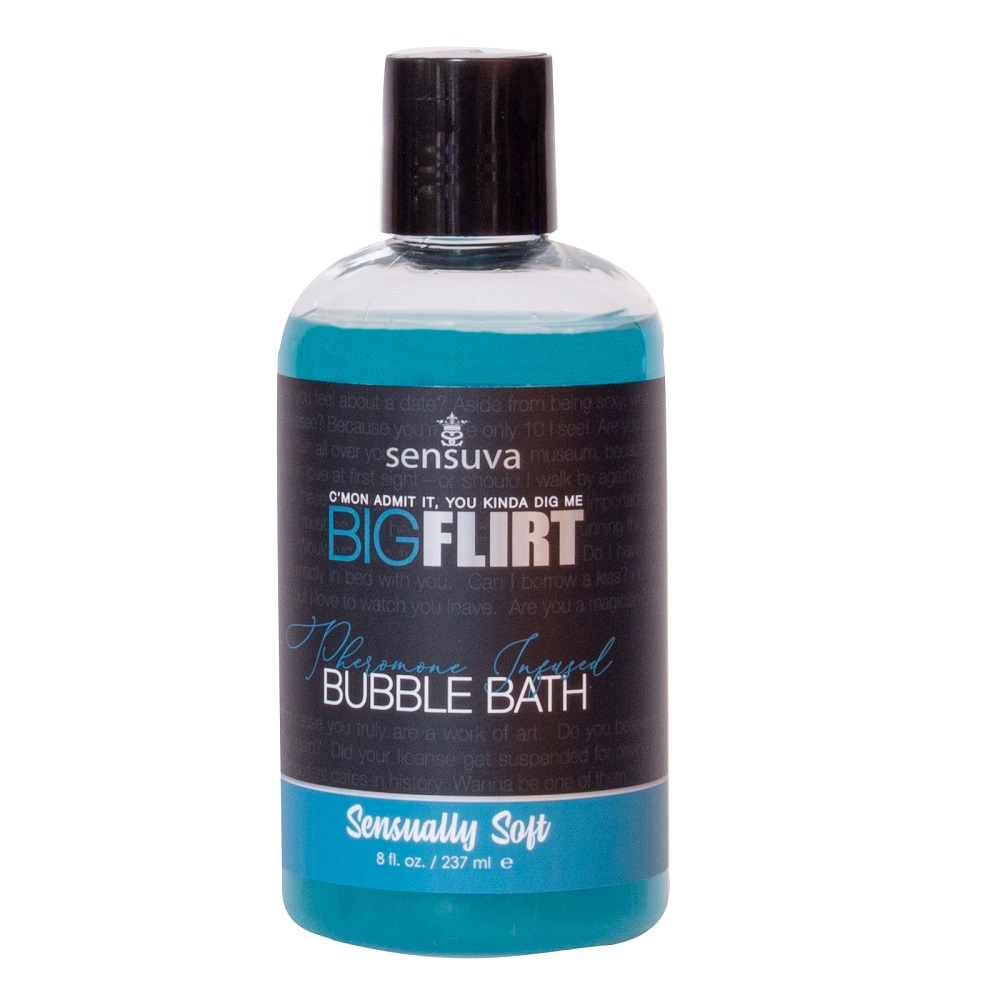Big Flirt Feromónová Tekutina Do Kúpeľa S Feromónmi Sensually Soft 237ml