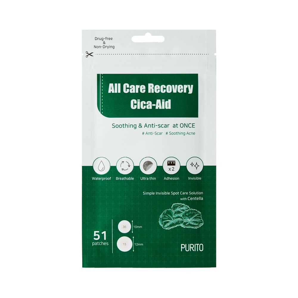 All Care Recovery Cica-Aid Plasterki Na Niedoskonałości 51szt.