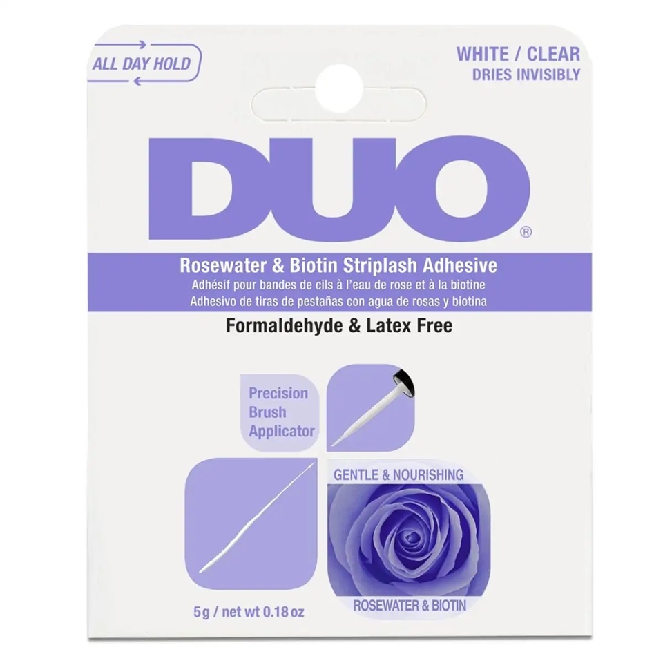 Duo Rosewater & Biotin Striplash Adhesive