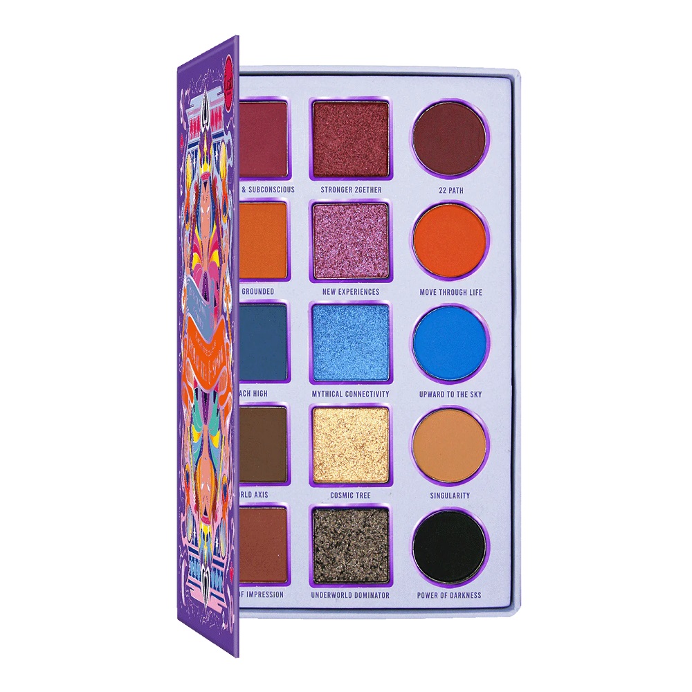 J.Cat Beauty House Of Queens 15 Color Palette House Of Queens Farebná Paleta Paleta Cieni Do Oczu 103 Royal-Tea Spade