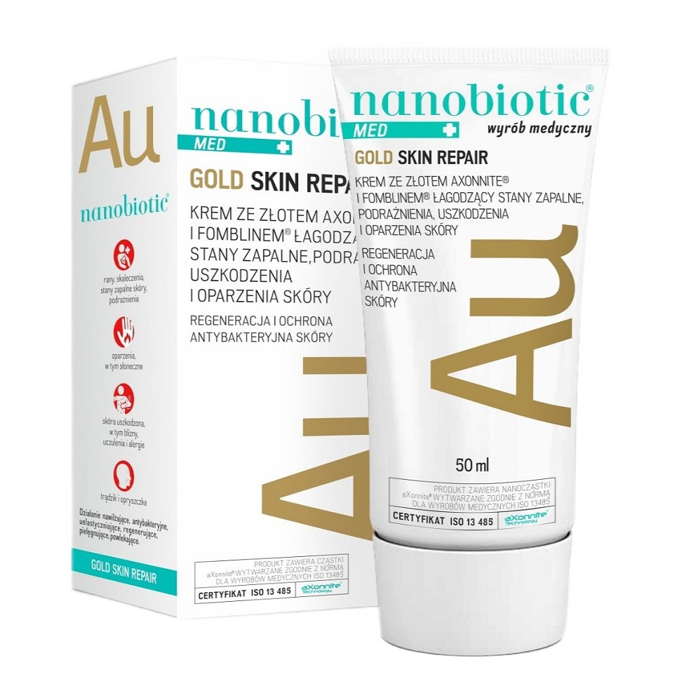 Med Gold Skin Repair Krém So Zlatom Axonnite 50 Ml