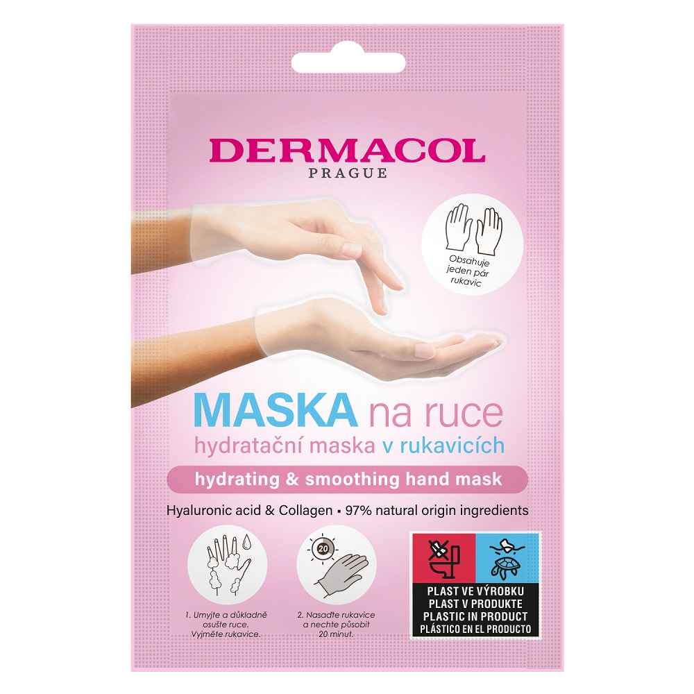 Hand Mask Hydratační Maska Na Ruce Ve Formě Rukavic, 1 Pár