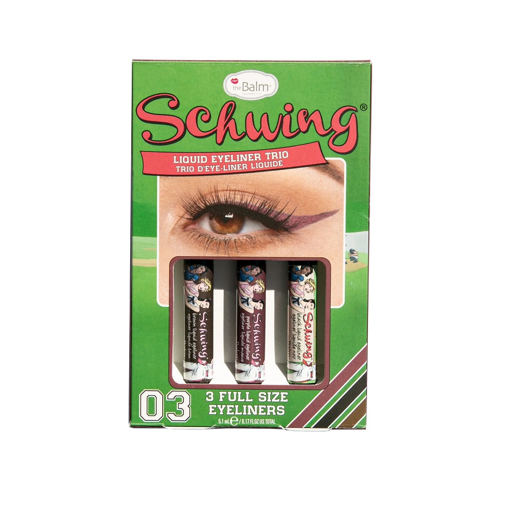 Schwing Liquid Eyeliner Trio Set Of Liquid Eyeliners, 3 X , Eyeliner