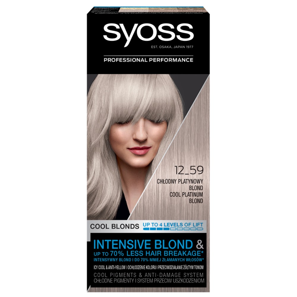 Syoss Blond Cool Blonds 12-59 chladný platinový blond