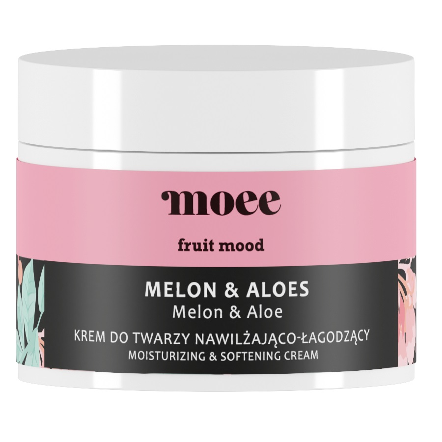 Fruit Mood Hydratačný A Upokojujúci Krém Na Tvár Melón Aloe