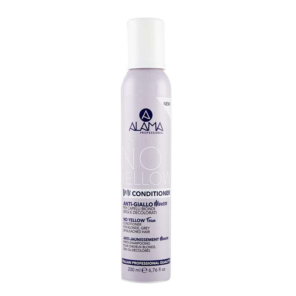 No Yellow Penový Kondicionér Pre Blond Vlasy Proti žLtým Tónom 200ml