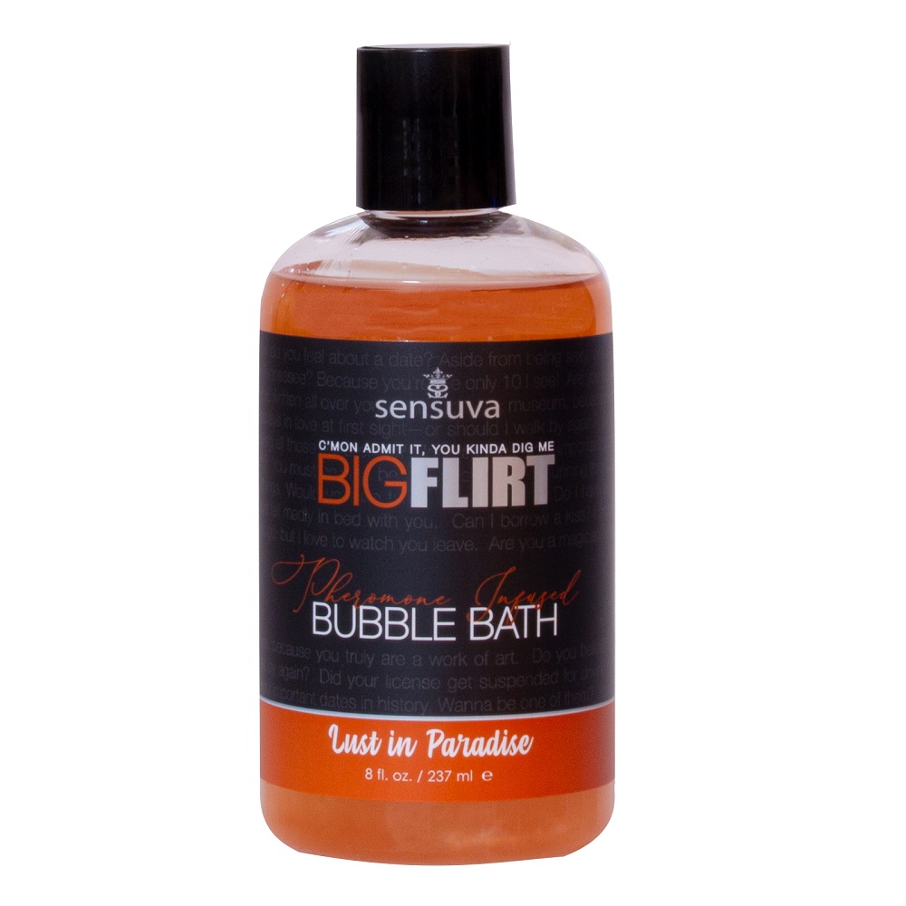 Big Flirt Feromónová Tekutina Do Kúpeľa S Feromónmi Lust In Paradise 237ml