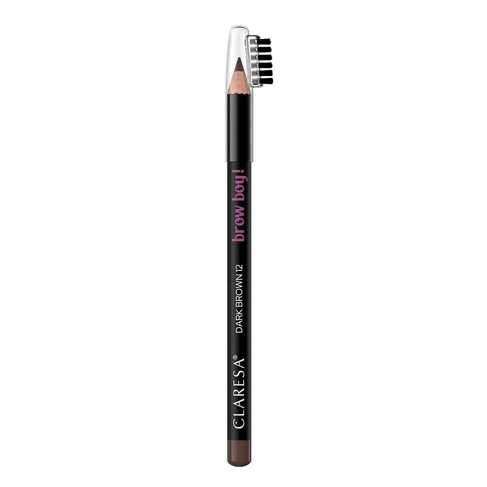 Claresa Brow Boy! tužka na obočí 12 Dark Brown 1.15g