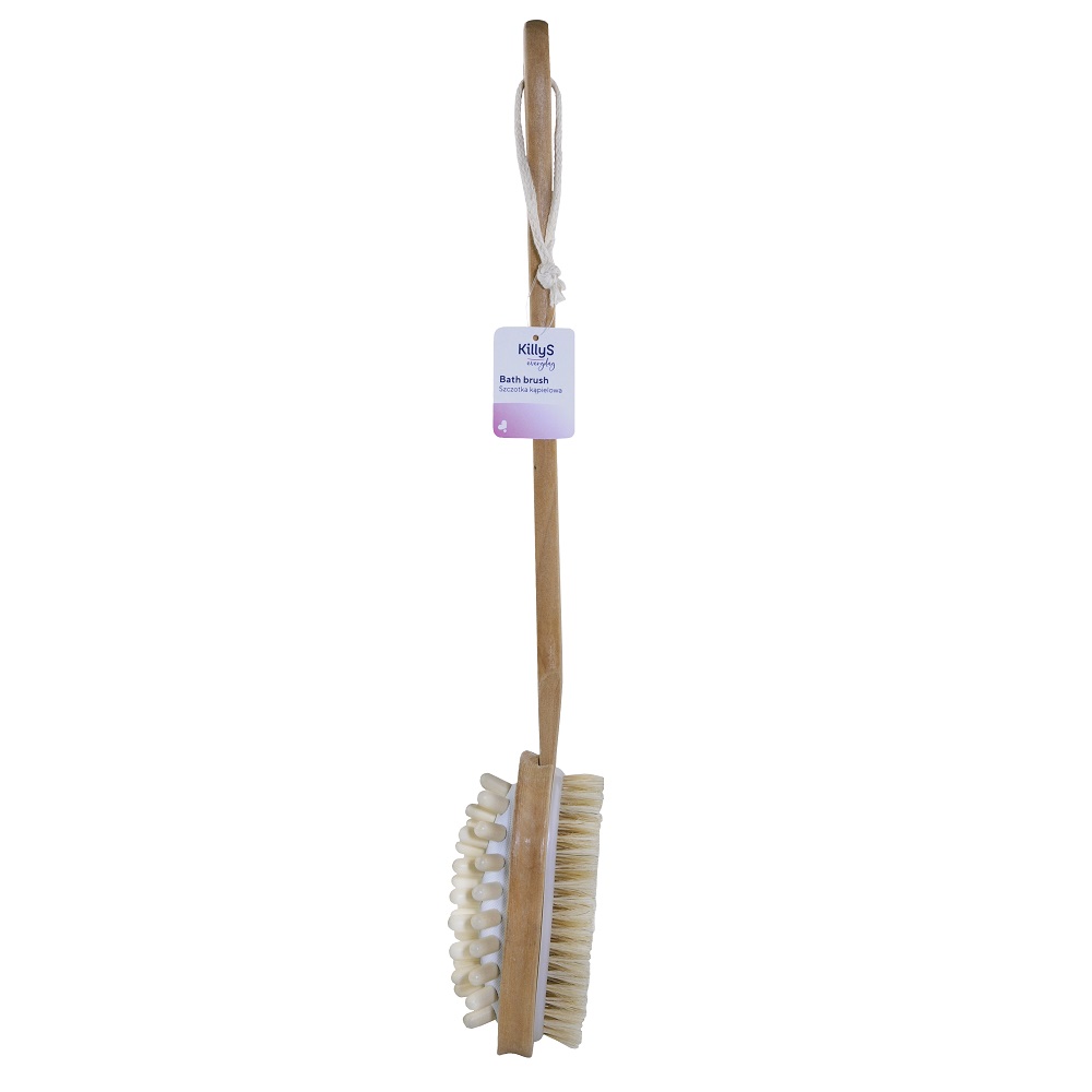 Bath Brush Szczotka Do Mycia I Masażu Ciała Z Wypustkami