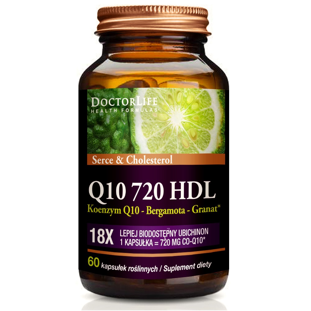 Co-Q10 720 HDL Suplement Diety 60 Kapsułek