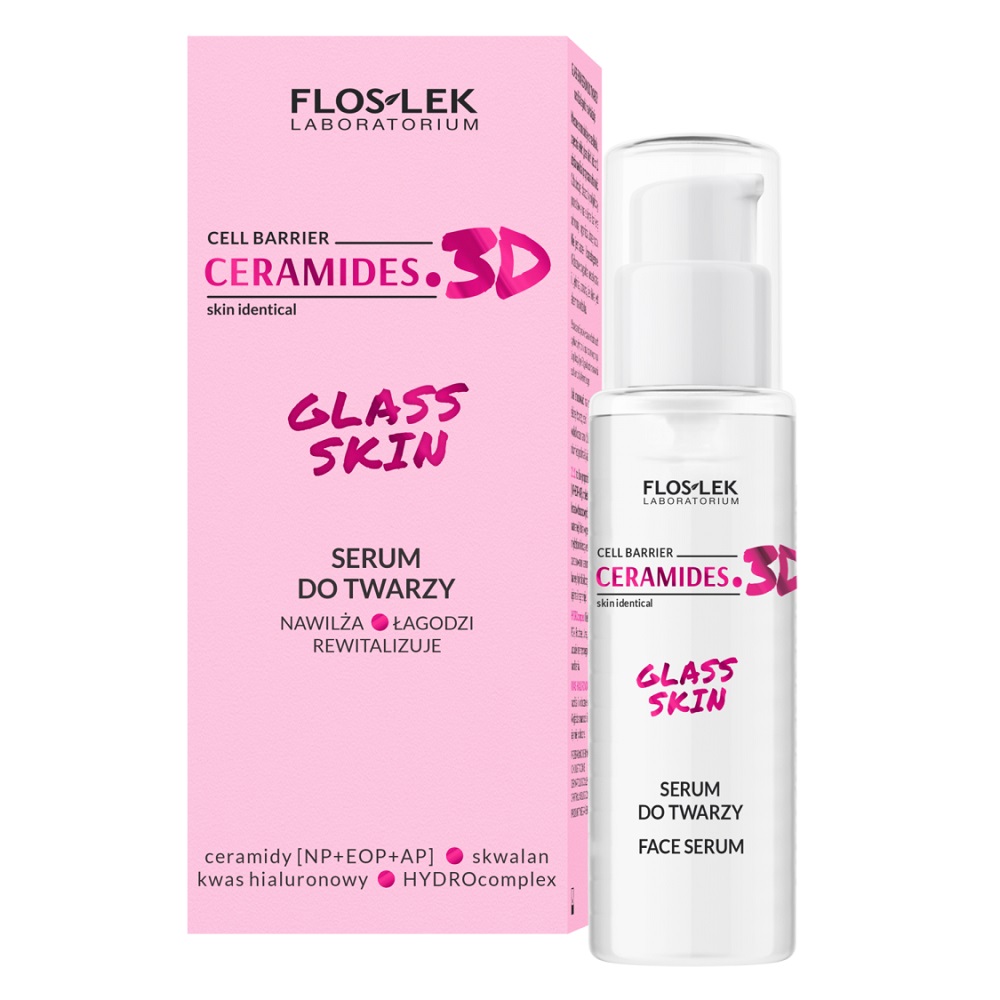 Ceramides.3D Skleněné Pleťové Sérum Na Obličej