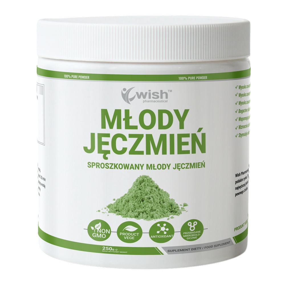 Młody Jęczmień Suplement Diety W Proszku