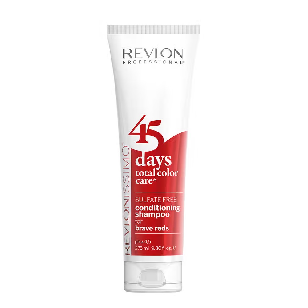 Revlonissimo 45 Days Conditioning Shampoo Szampon I Odżywka Podtrzymująca Kolor Brave Reds