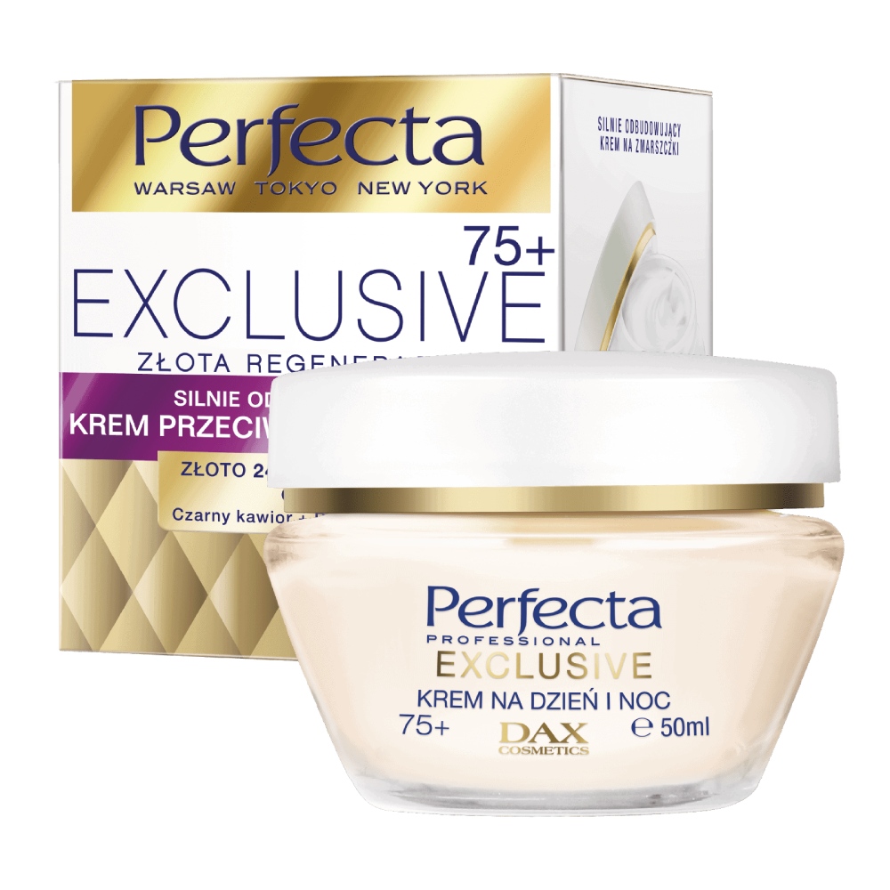 Perfecta, Exkluzívny denný a nočný krém na tvár 75+ 50ml