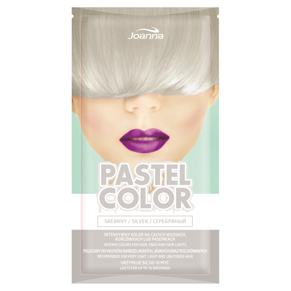 Joanna, Pastelový farebný šampón Silver 35g