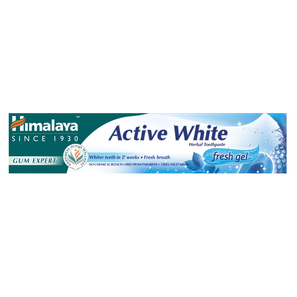 Bylinná Bieliaca Pasta V Géle Active White 75 Ml