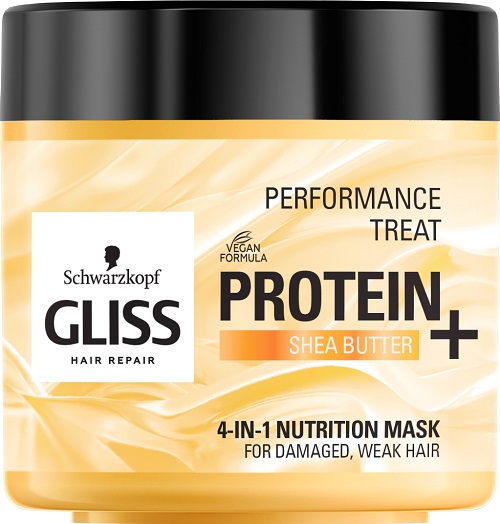 Performance Treat Výživná Maska 4 V 1 Proteín + Bambucké Maslo Vlasy Maska 400ml