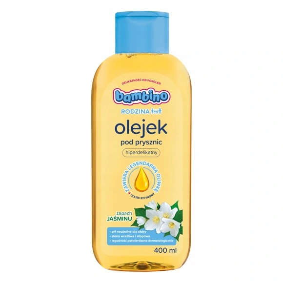 Bambino Family Shower Oil Jasmine sprchový olej Jasmin 400 ml
