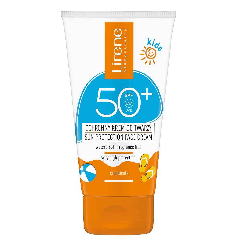 Lirene, Sun Kids ochranný krém na tvár SPF50+ 50ml
