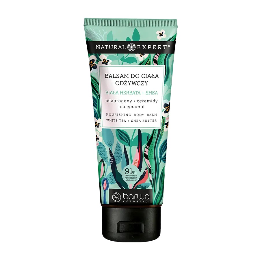 Barwa, Natural Expert vyživujúce telové mlieko Biely čaj + bambucké maslo 200ml