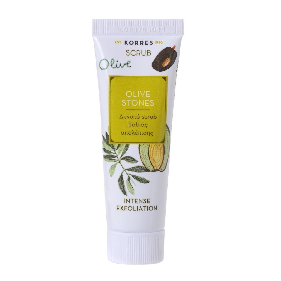 Korres Beauty Shots Olive Stones Scrub 18 ml