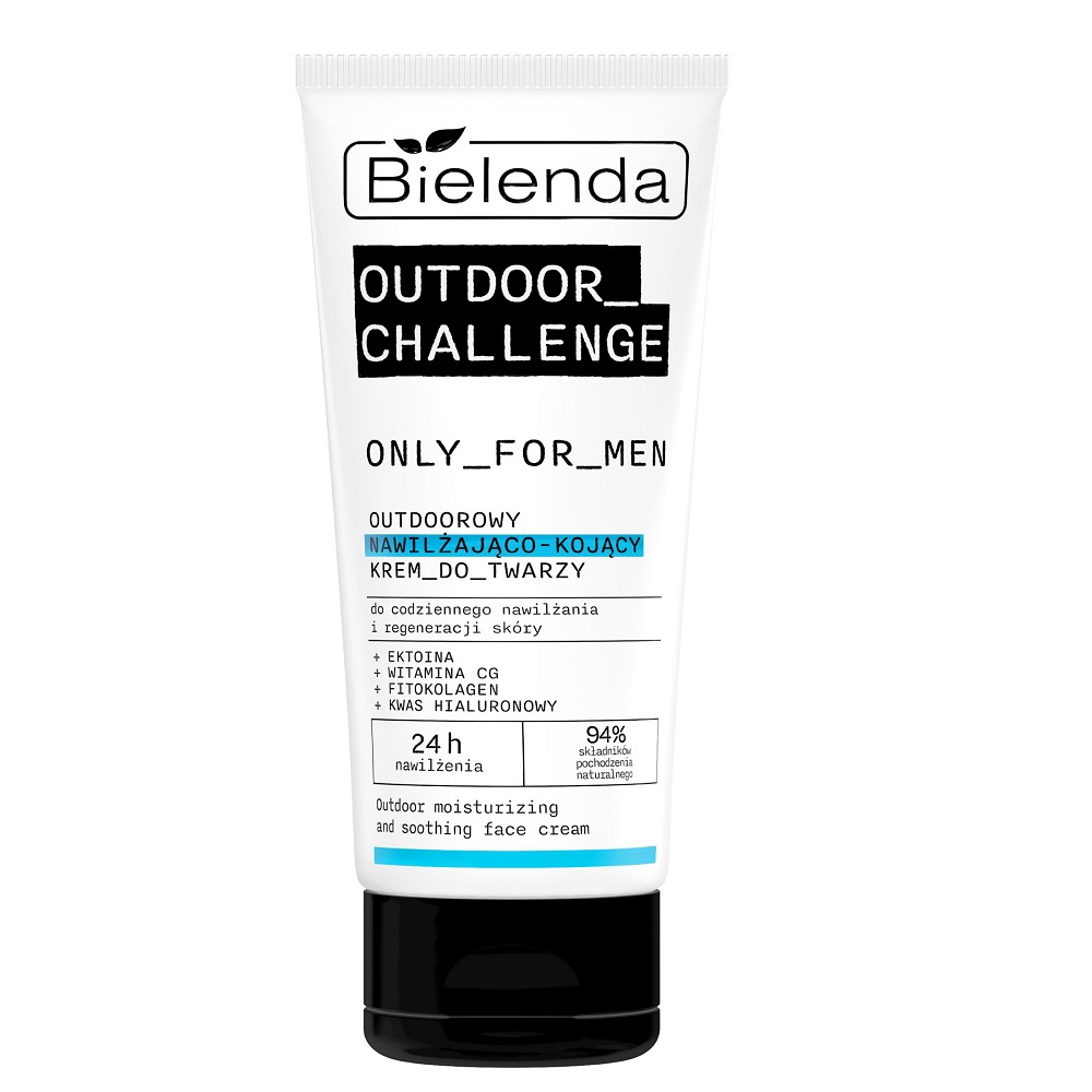Bielenda Only For Men Outdoor Challenge hydratačný a upokojujúci krém na tvár 50ml