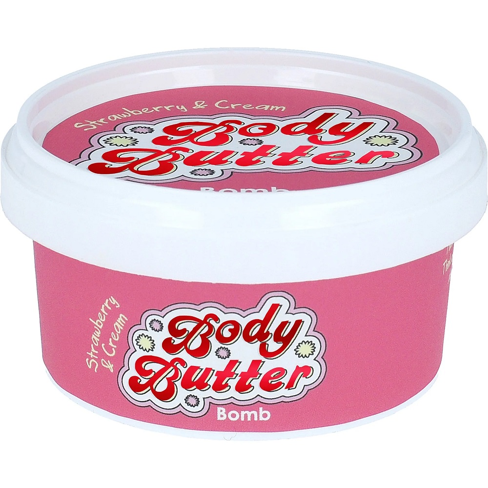 Bomb Cosmetics, Telové maslo Strawberry & Cream Prefect 200ml