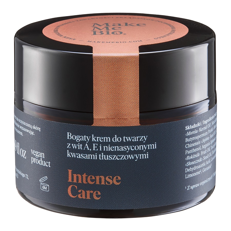 Intense Care Krém Na Tvár S Vitamínom A + E A Nenasýtenými Mastnými Kyselinami 50ml