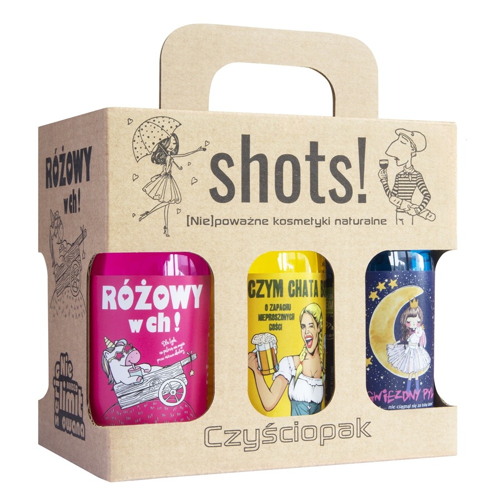 Czyściopak Shots! Set Of