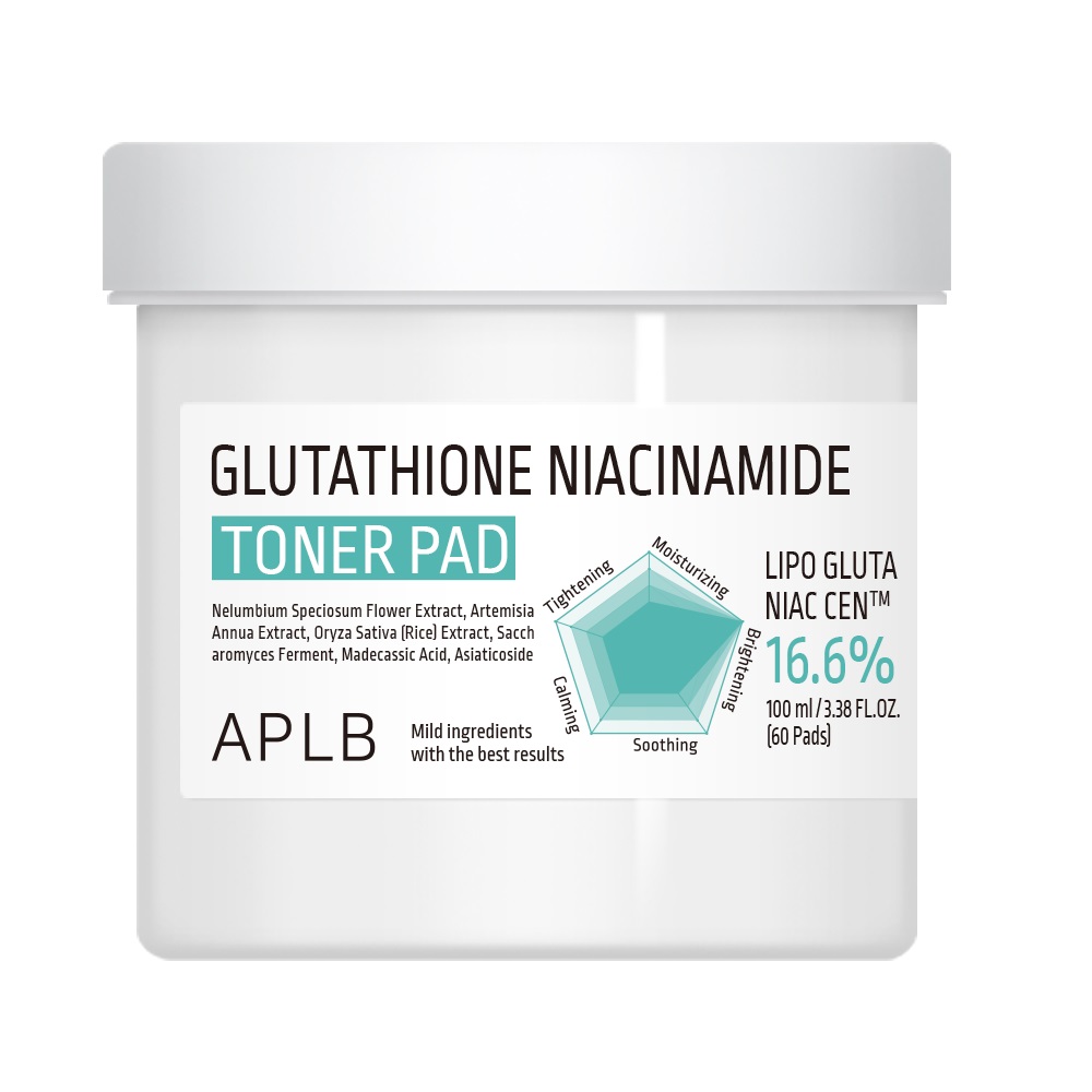 Glutathione Niacinamide Tonizačné Vankúšiky Na Tvár 60ks.