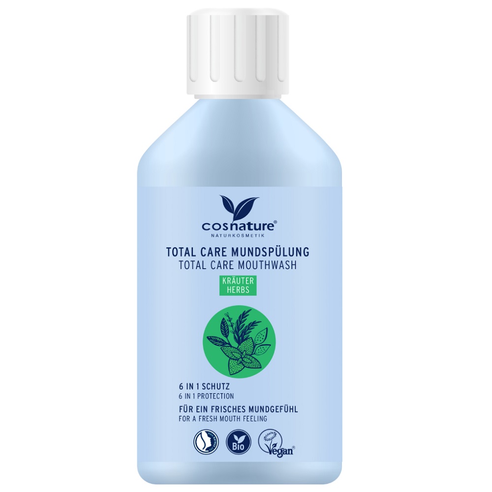 Mouthwash ÚStna Voda Total Care 6v1 S Bylinnou Príchuťou A Fluoridom 300 Ml