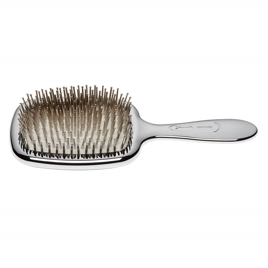 Superbrush Kefa Na Vlasy So Zrkadlom Chrómovaná