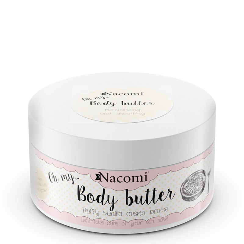 Nacomi, Telové maslo Vanilla & Creme Brulee 100ml