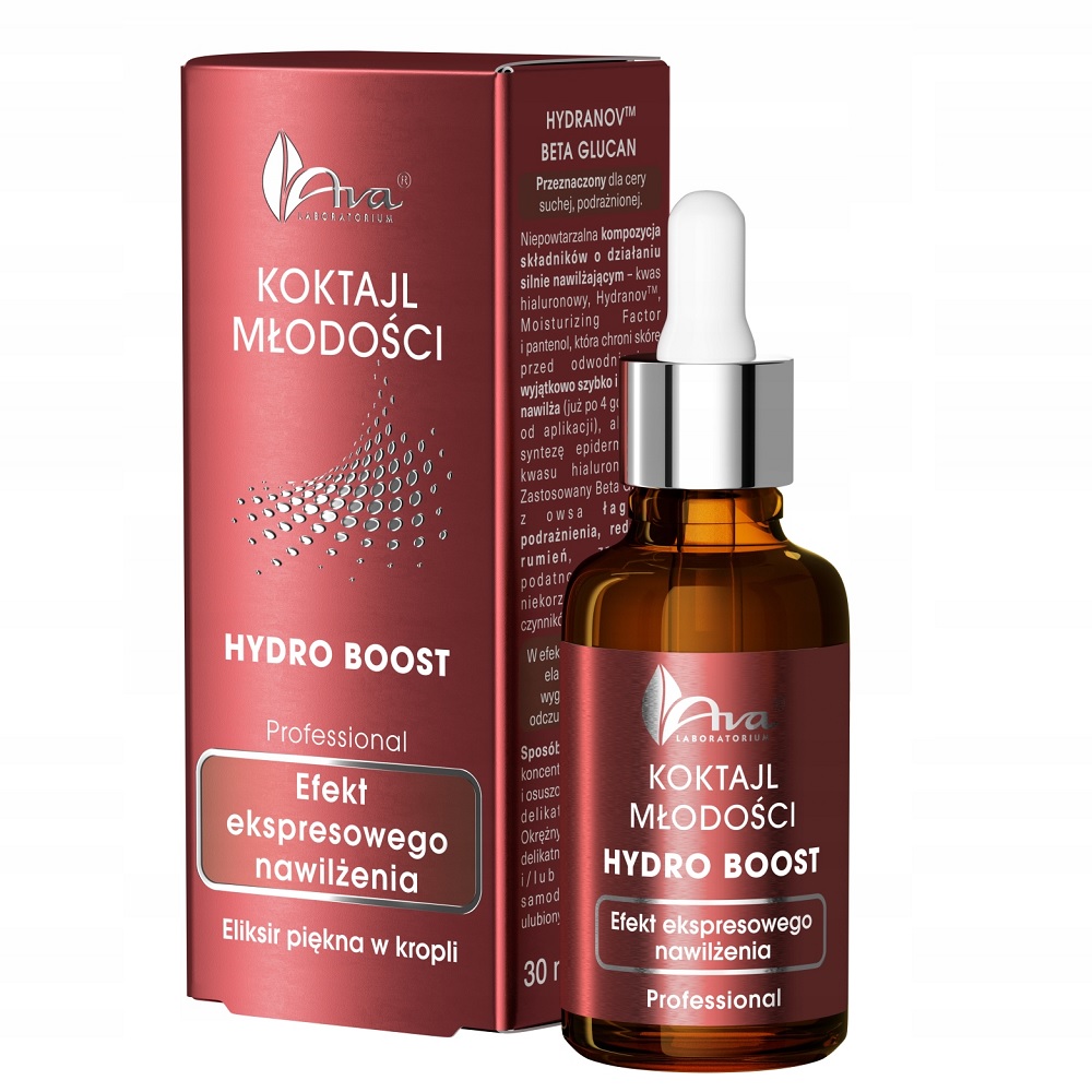 Ava Laboratorium, Koktail mladosti Hydro Boost hydratačné sérum na tvár 30ml