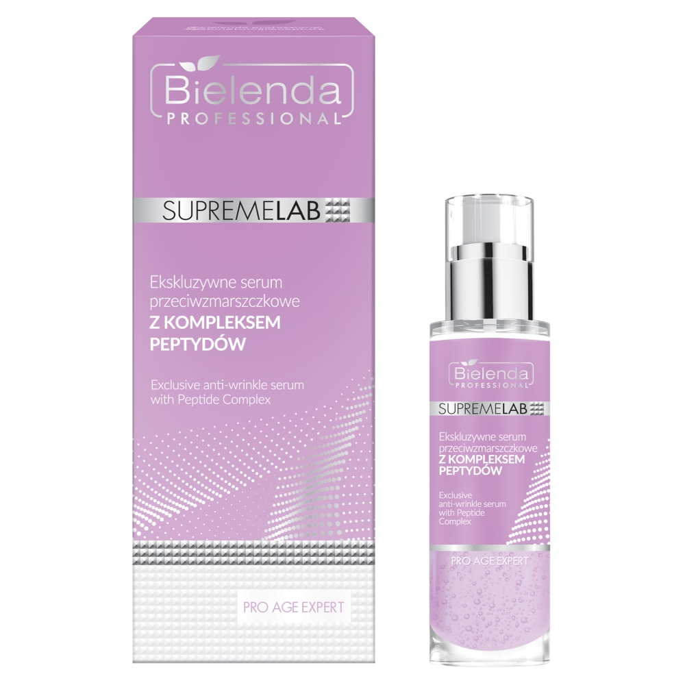 SupremeLab Pro Age Expert Ekskluzywne Serum Przeciwzmarszczkowe Z Kompleksem Peptydów