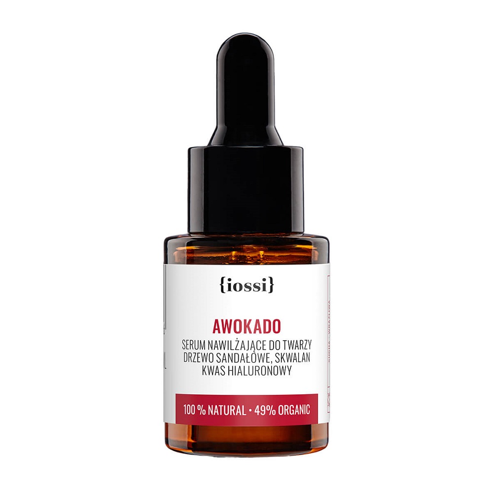 Iossi, Avokádové hydratačné sérum na tvár s kyselinou hyalurónovou 10ml