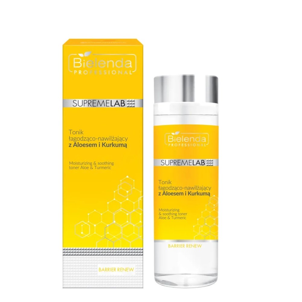 SupremeLab Barrier Renew Upokojujúce A Hydratačné Tonikum S Aloe Vera A Kurkumou 200 Ml