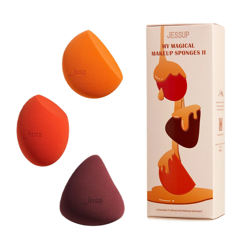 JESSUP, My Magical Makeup Sponges II hubky na make-up 3ks.