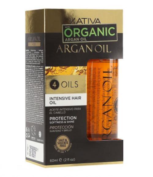 Arganový Olej 4 Oleje Olej Na Vlasy 60ml