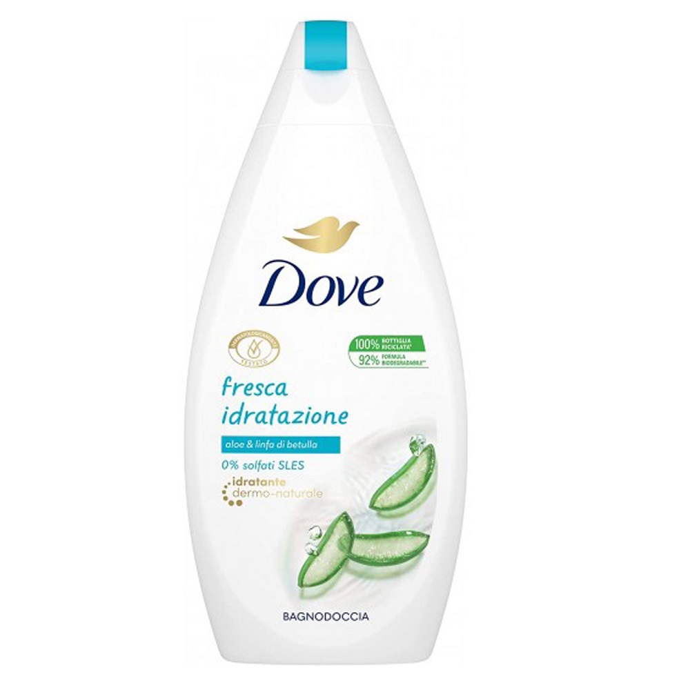 Dove Fresh Hydration sprchový gél 450 ml