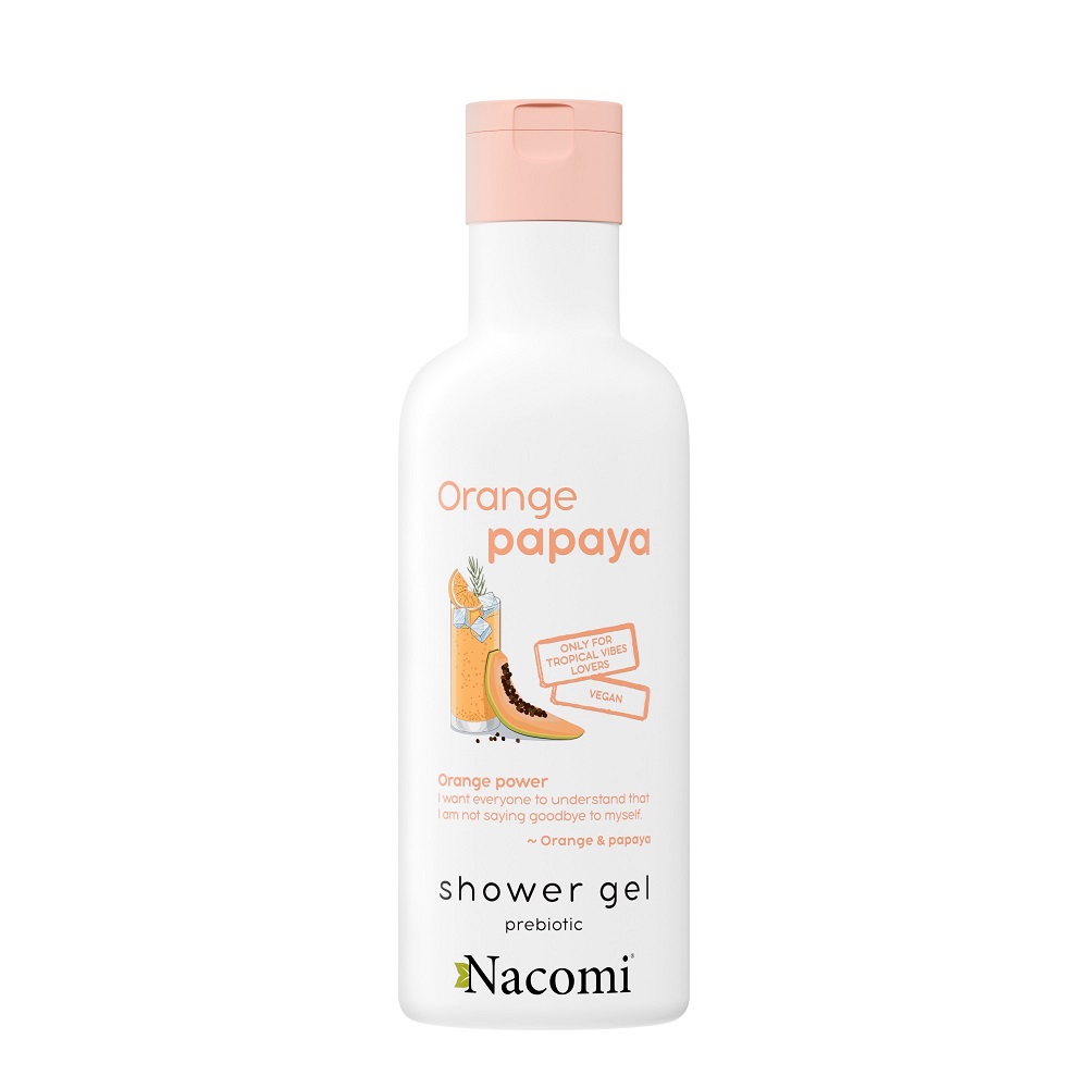 Nacomi, sprchový gél Pomaranč a papája 300 ml