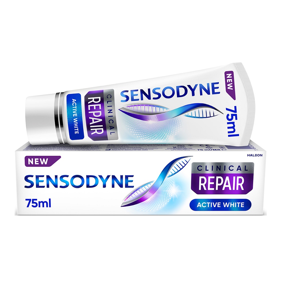 Clinical Repair Active White Wybielająca Pasta Do Zębów Z Fluorkiem
