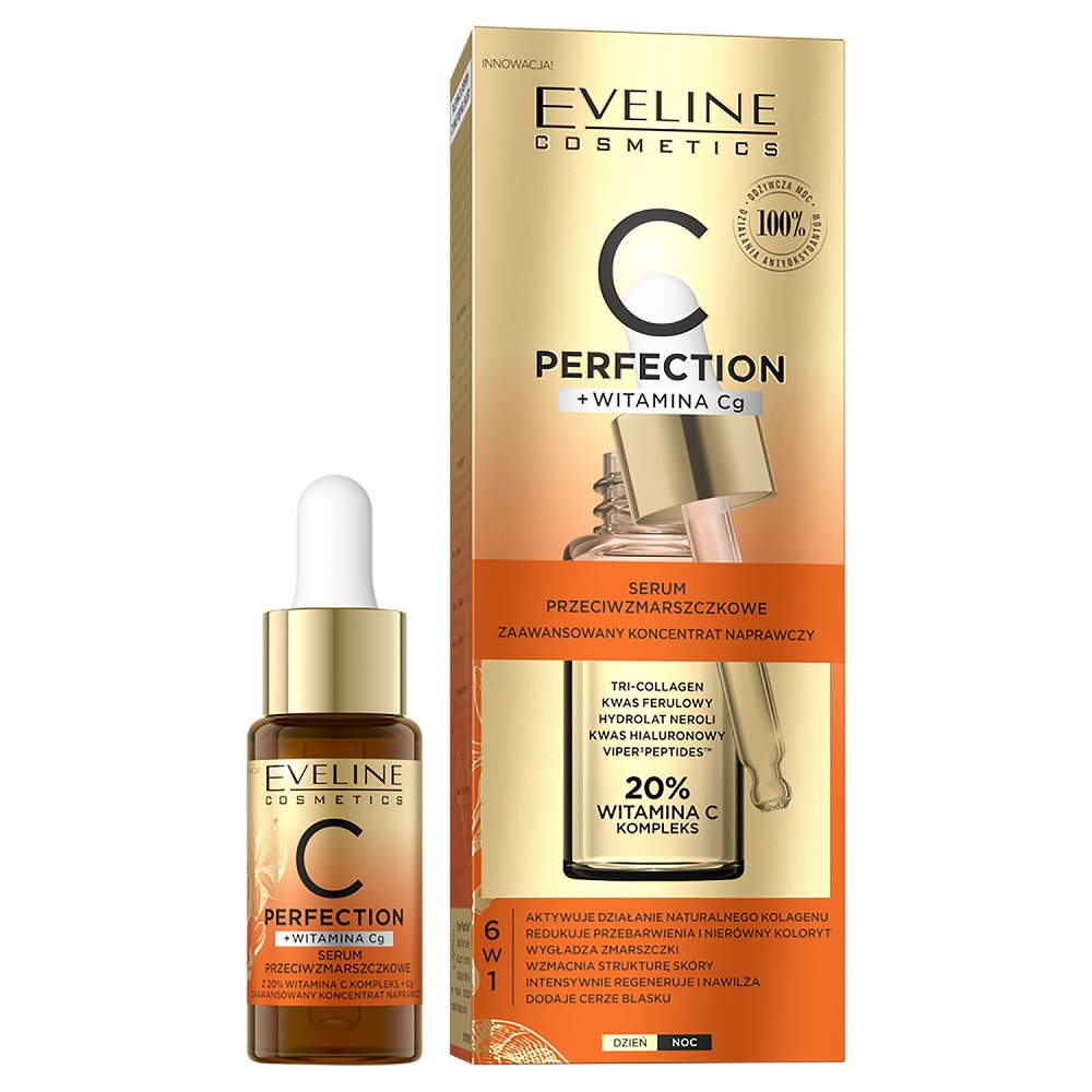 Eveline Cosmetics C-Perfection sérum proti vráskam s 20% vitamínom C 18ml