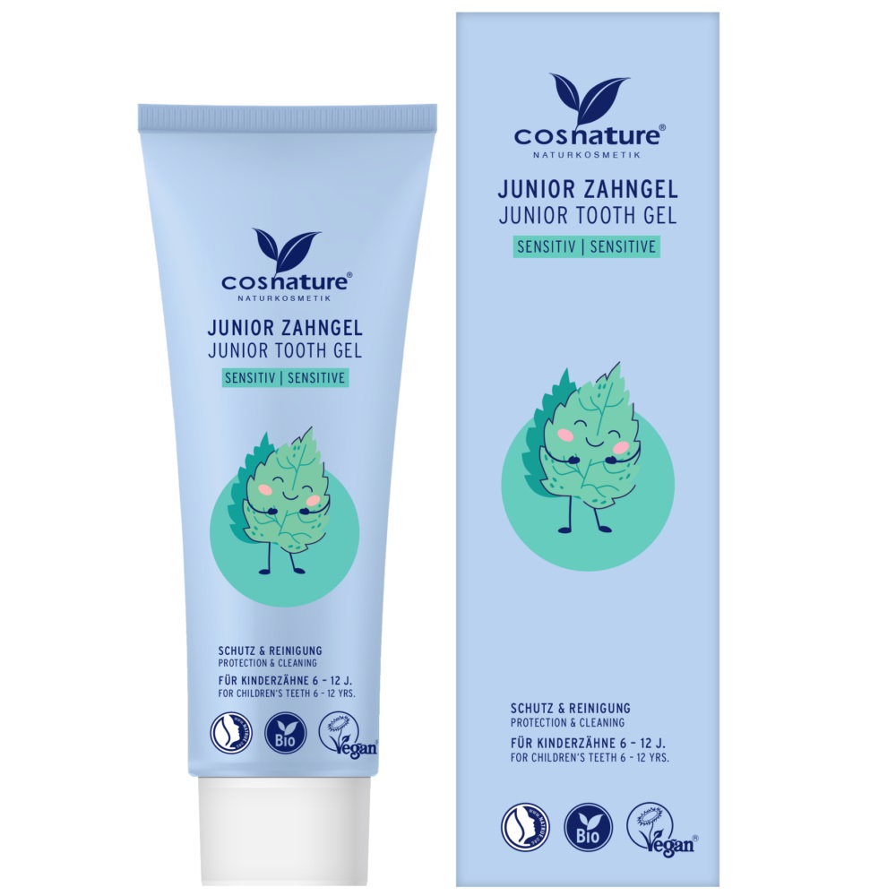 Junior Tooth Gel Detský Gél Na Citlivé Zuby S Harmančekom A Mätou 75 Ml