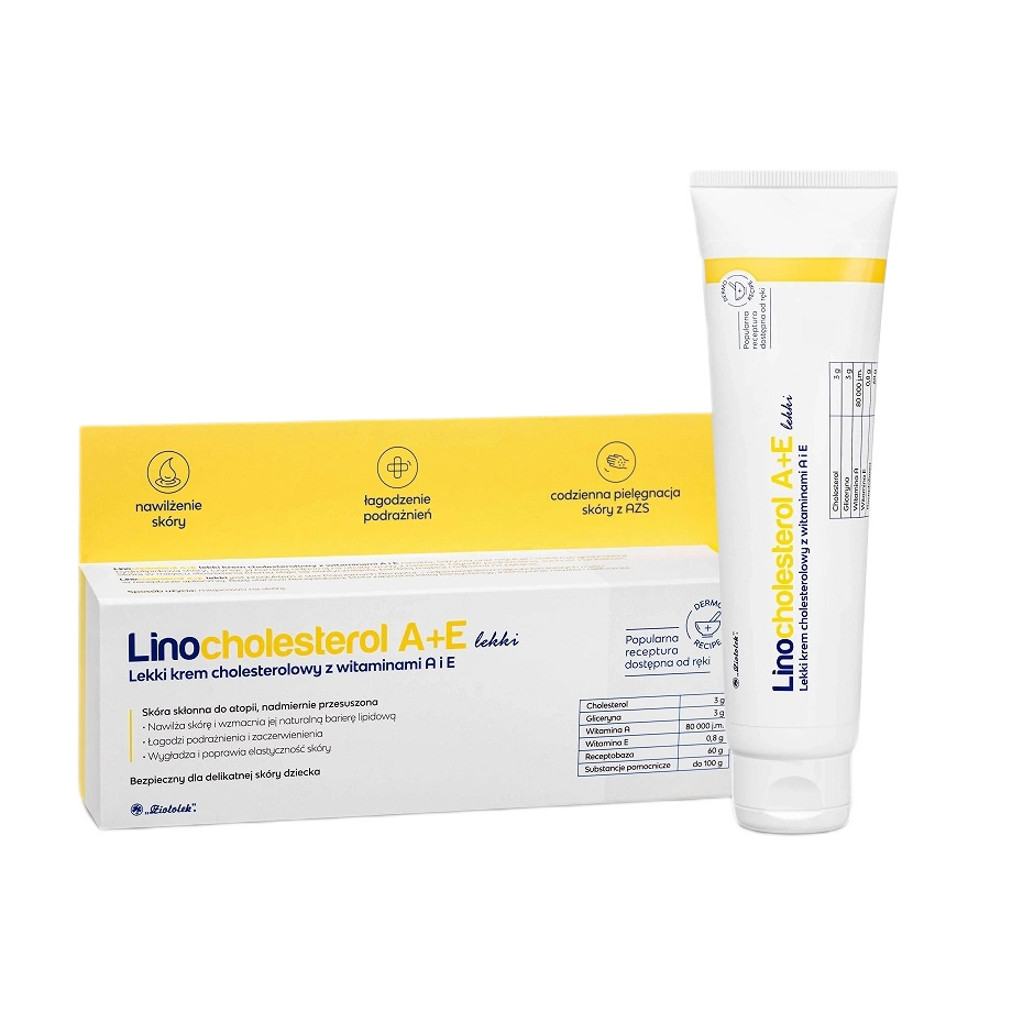 Linocholesterol A+E Lekki Cholesterolový Krém S Vitamínmi A A E 80g