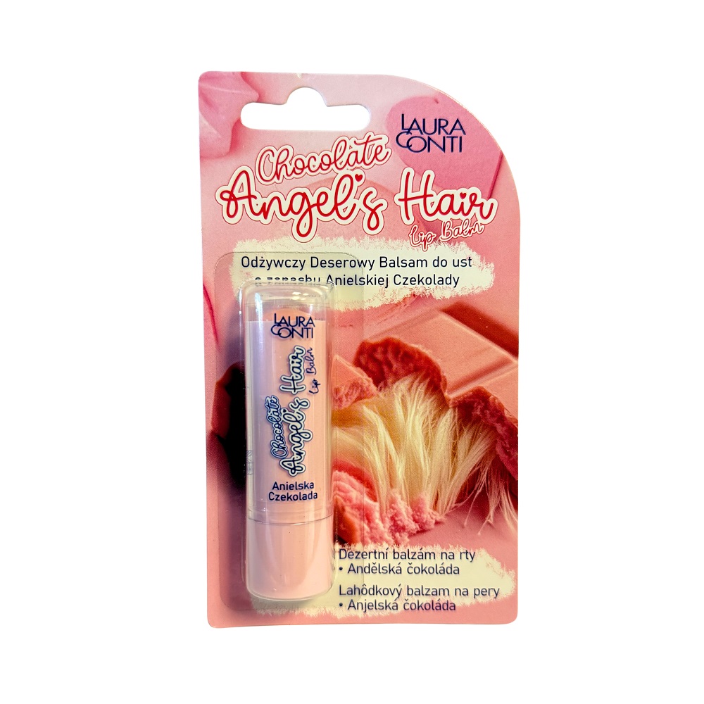 Chocolate Angel's Hair Lip Balm Výživný Dezertný Balzam Na Pery Angelic Chocolate 4,8 G