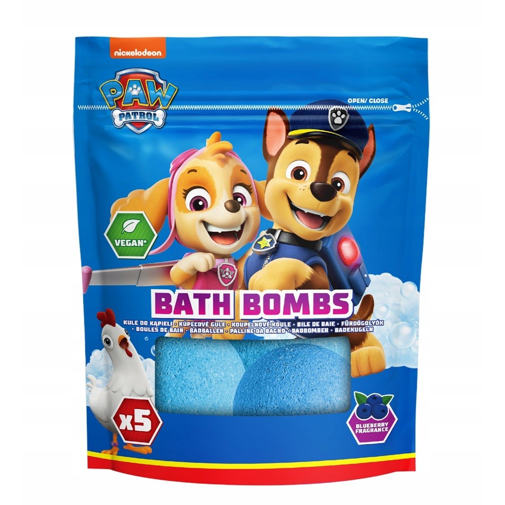Bath Bomb šUmivé Kúpeľové Guľôčky Borówka 5x50 G