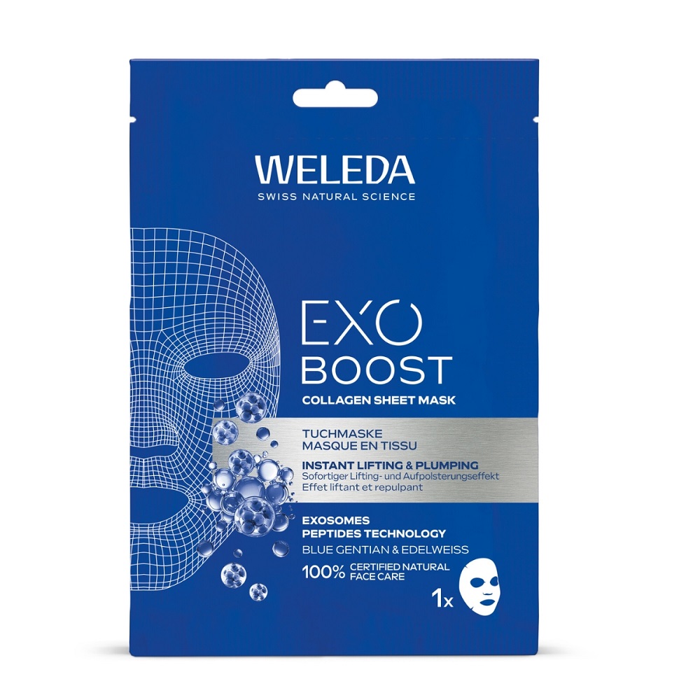 Exo Boost Kolagenowa Maska W Płachcie