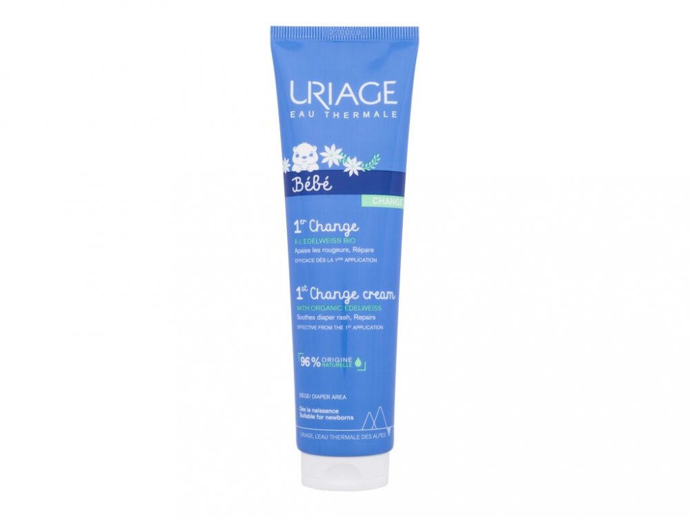 Uriage Bébé 1st Change Cream, Pro zapareniny, 100 ml,